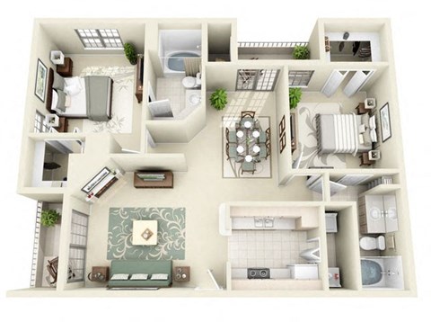 2 Bedroom Apartments for Rent in Dallas TX 75254